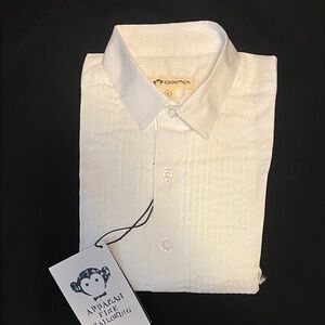 Appaman White Button Down Shirt for Kids
